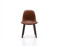 Chaise de salle à manger - Similicuir-Bois - 50x47x83 cm - Marron - Moderne